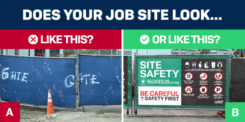 Banner Does Your Job Site