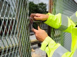 chain-link fence security measures